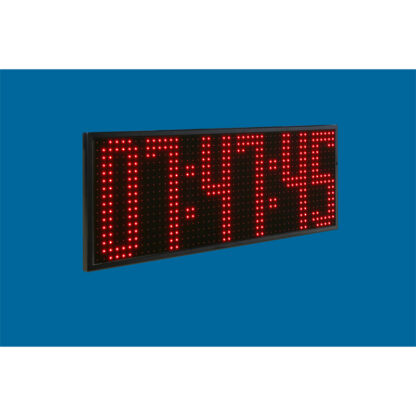 extra large outdoor led clock