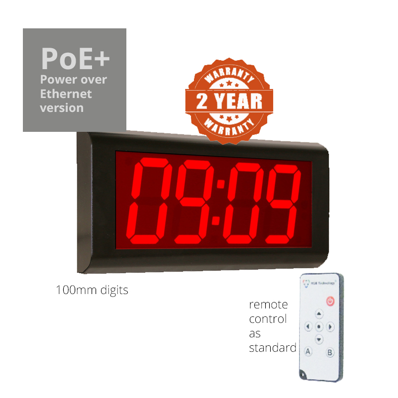 RGB Technology | ZAS10-L Series POE Clock | Metrix Electronics