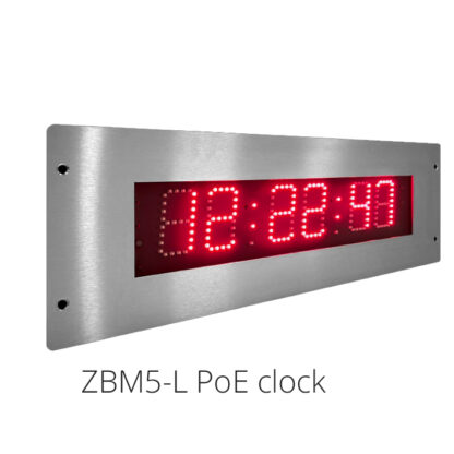 ZAM5 / ZBM5 / PoE Flush Mounted Clock