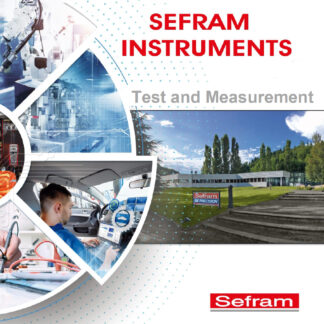Sefram Test and Measurement Product Range